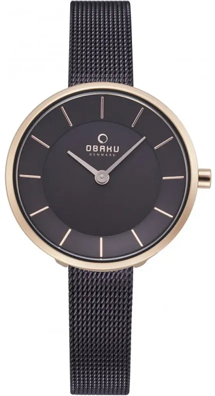 Obaku Denmark V226LXVNMN Slim MERIAN - WALNUT - zdjęcie 1