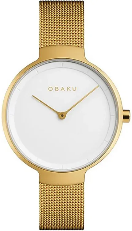 Obaku Denmark V231LXGIMG Slim BIRK - GOLD - zdjęcie 1