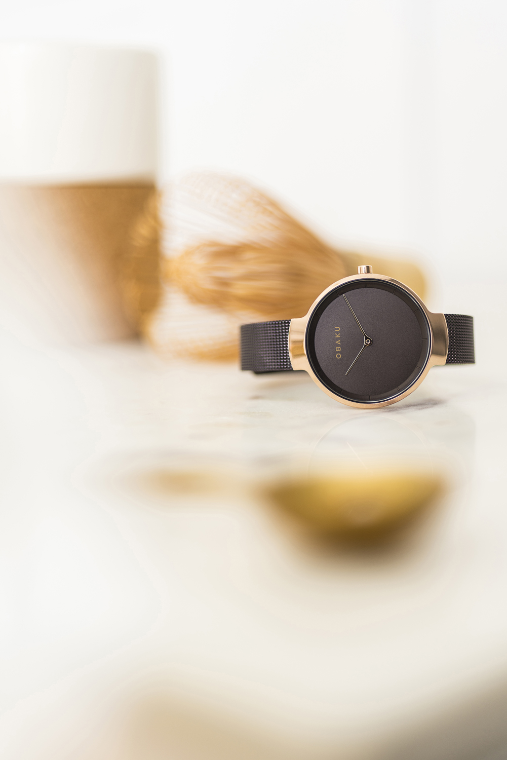 Obaku Denmark V231LXVNMN zegarek damski Slim - miniatura 6