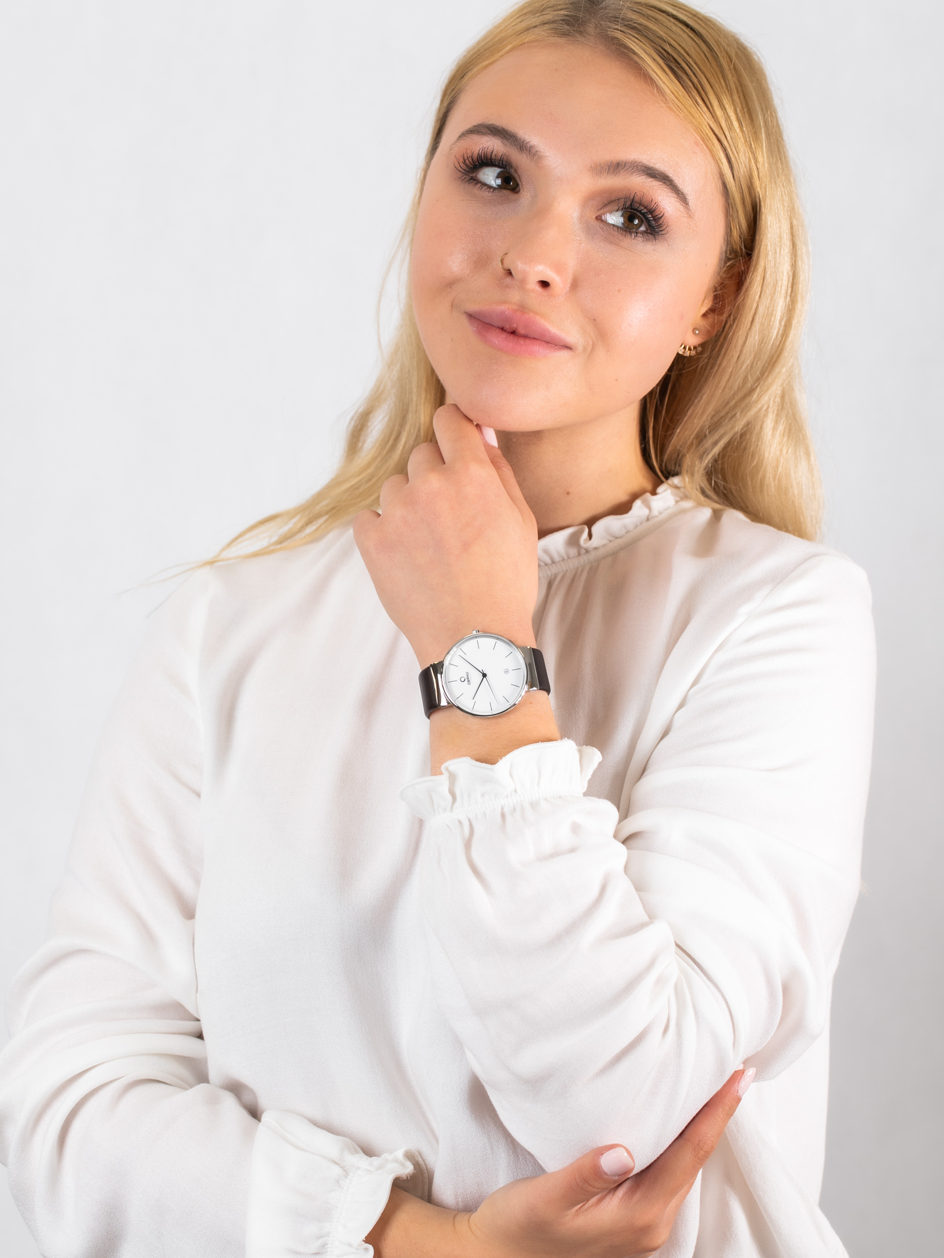 Obaku Denmark V153GCIRN zegarek damski Slim - miniatura 2