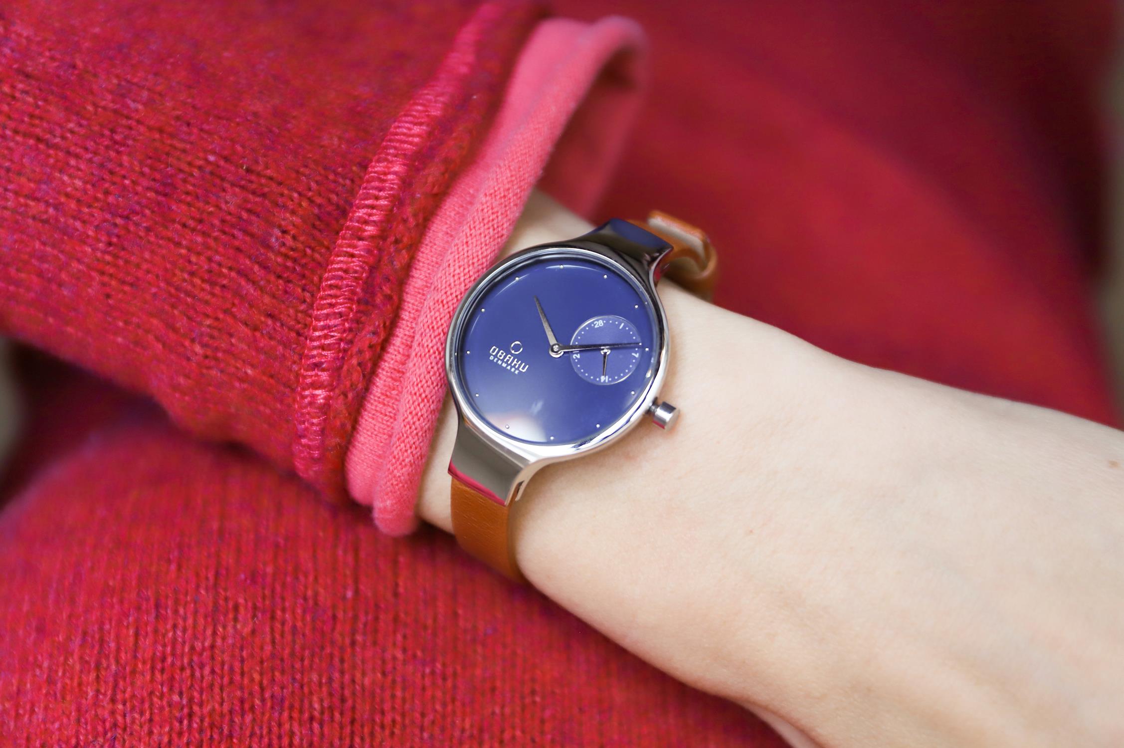 Obaku Denmark V201LDCLRZ ENG - SYRUP Slim klasyczny zegarek srebrny - miniatura 10
