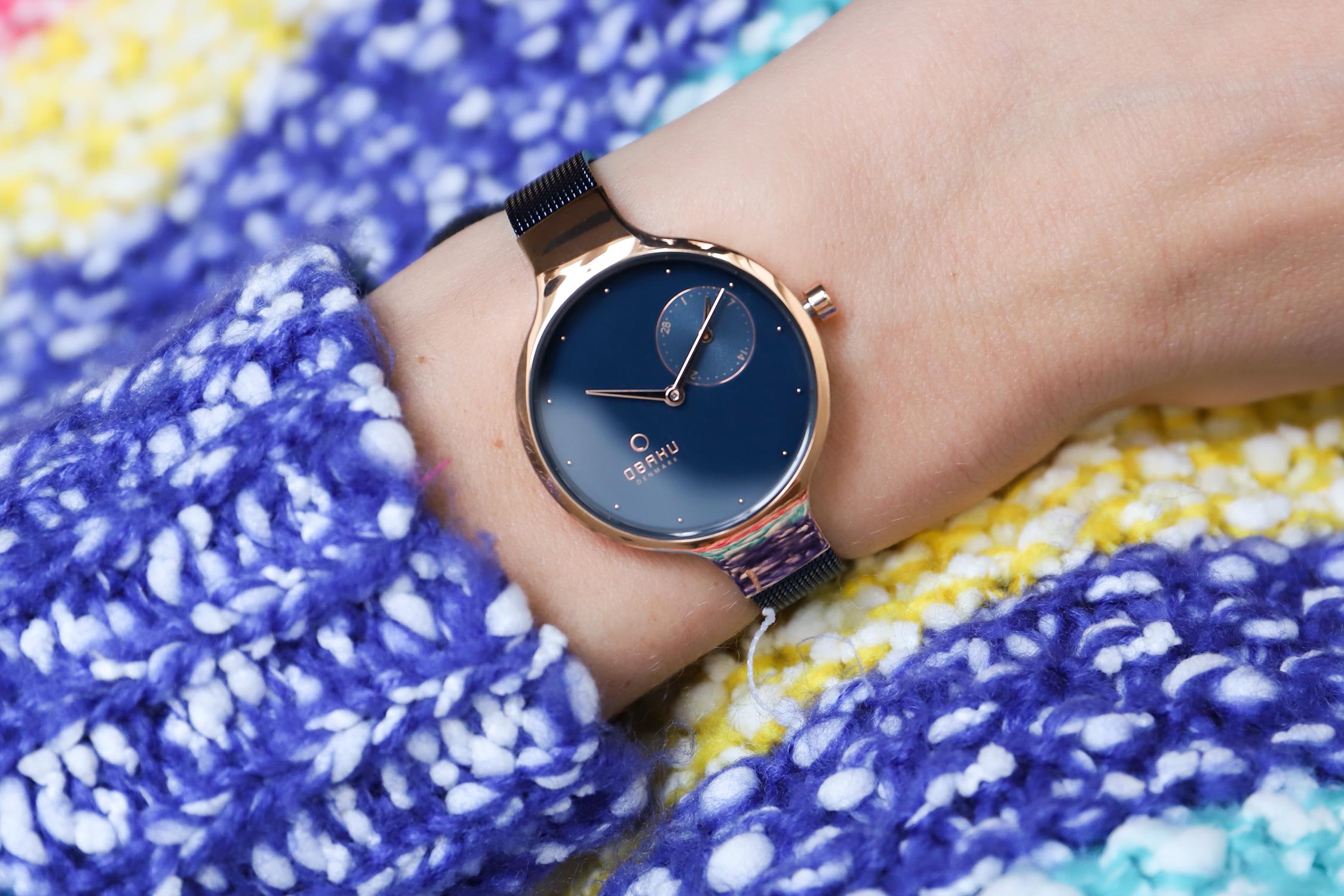 Obaku Denmark V201LDVLML zegarek skandynawskie Slim - miniatura 10