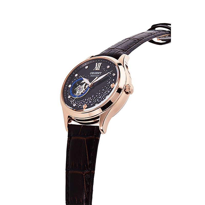 zegarek Orient RA-AG0017Y10B automatyczny damski Contemporary Blue Moon II Automatic - miniatura 6