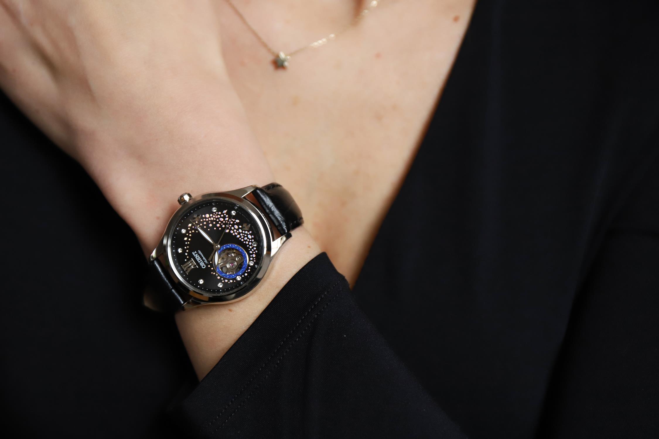 zegarek Orient RA-AG0019B10B Blue Moon II Automatic Contemporary mineralne