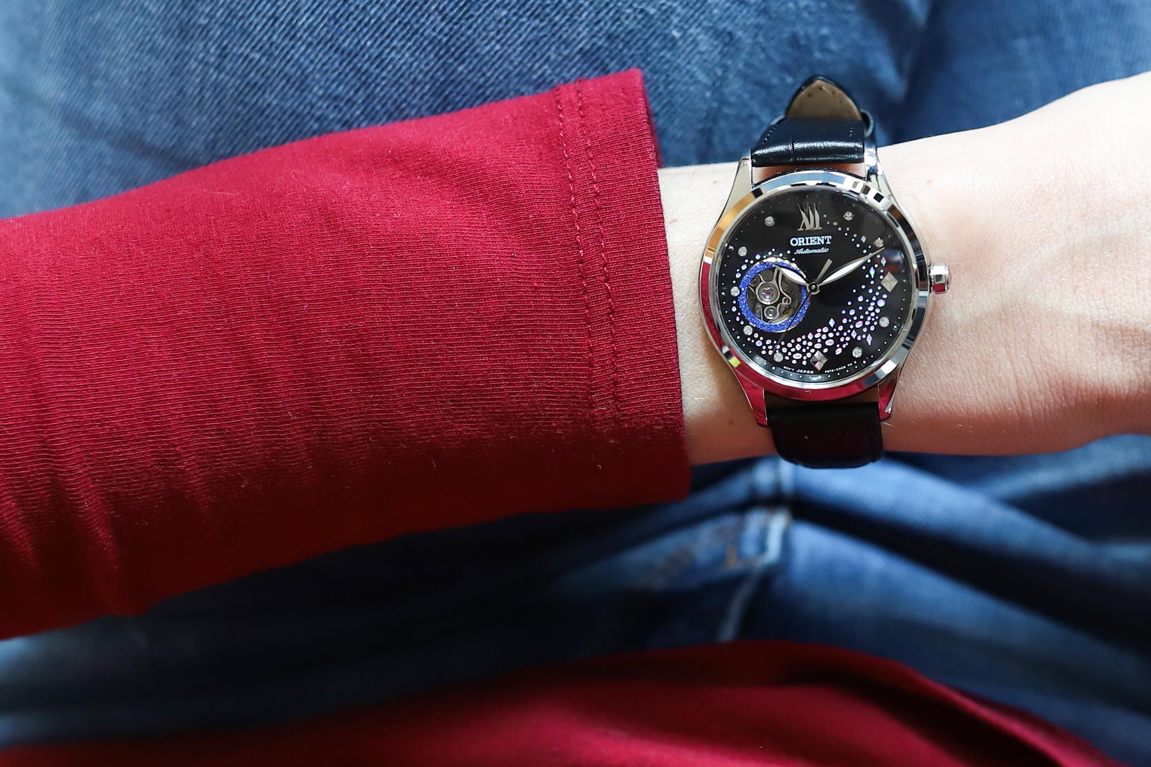 Orient RA-AG0019B10B zegarek damski klasyczny Contemporary pasek