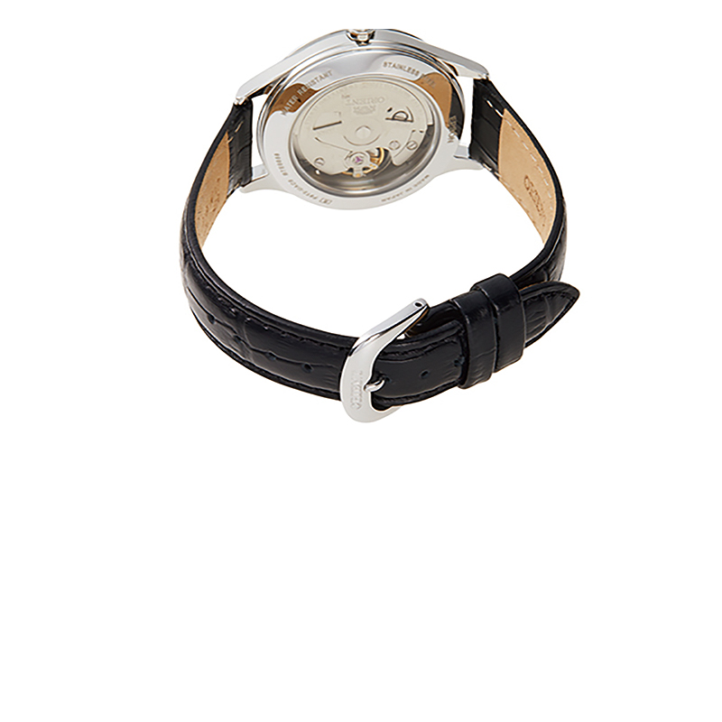 Orient RA-AG0019B10B Blue Moon II Automatic Contemporary klasyczny zegarek srebrny