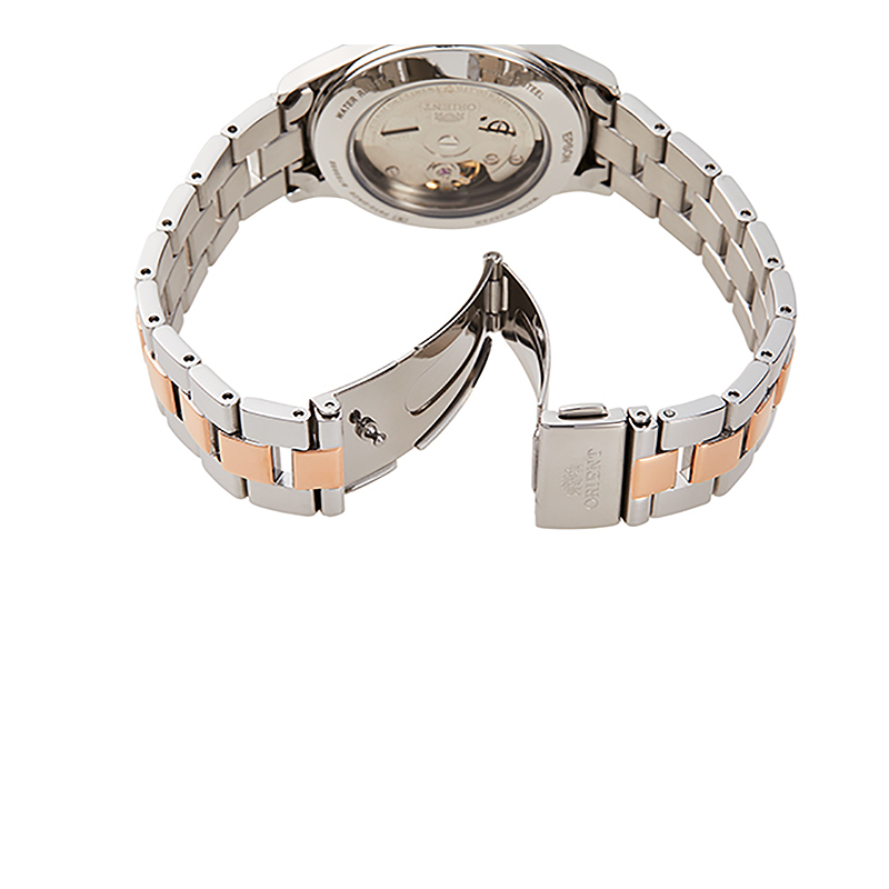 zegarek Orient RA-AG0020S10B automatyczny damski Contemporary Classic Open Heart Automatic - miniatura 6