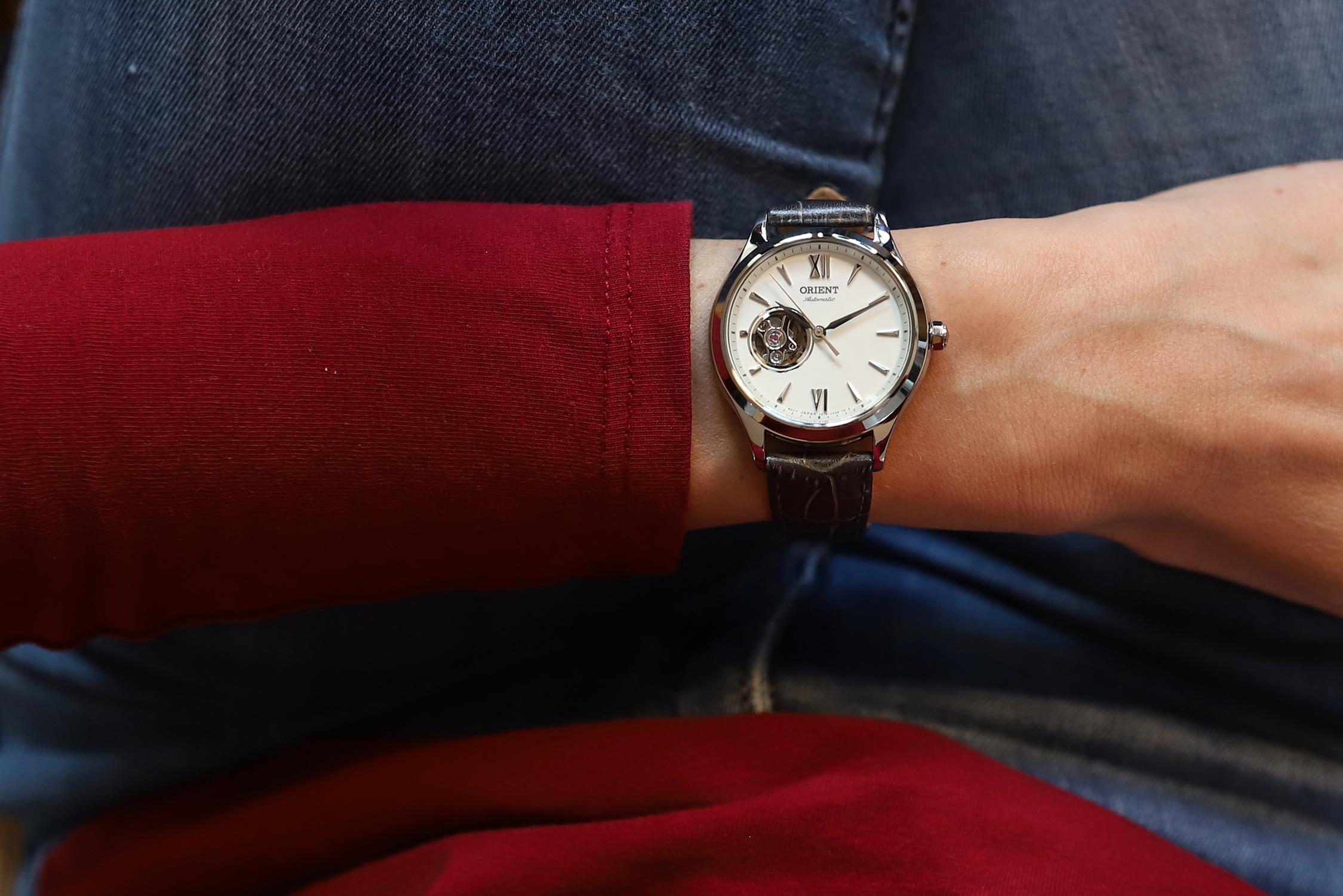 Orient RA-AG0025S10B zegarek damski klasyczny Contemporary pasek - miniatura 11
