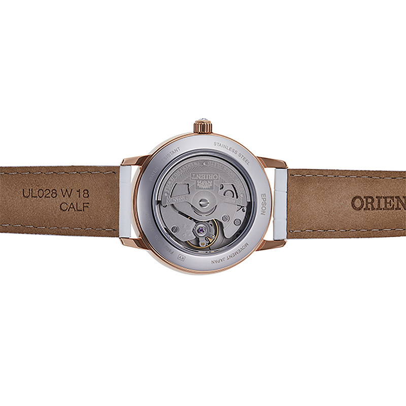 Orient RA-AK0004A10B zegarek różowe złoto klasyczny Contemporary pasek - miniatura 8