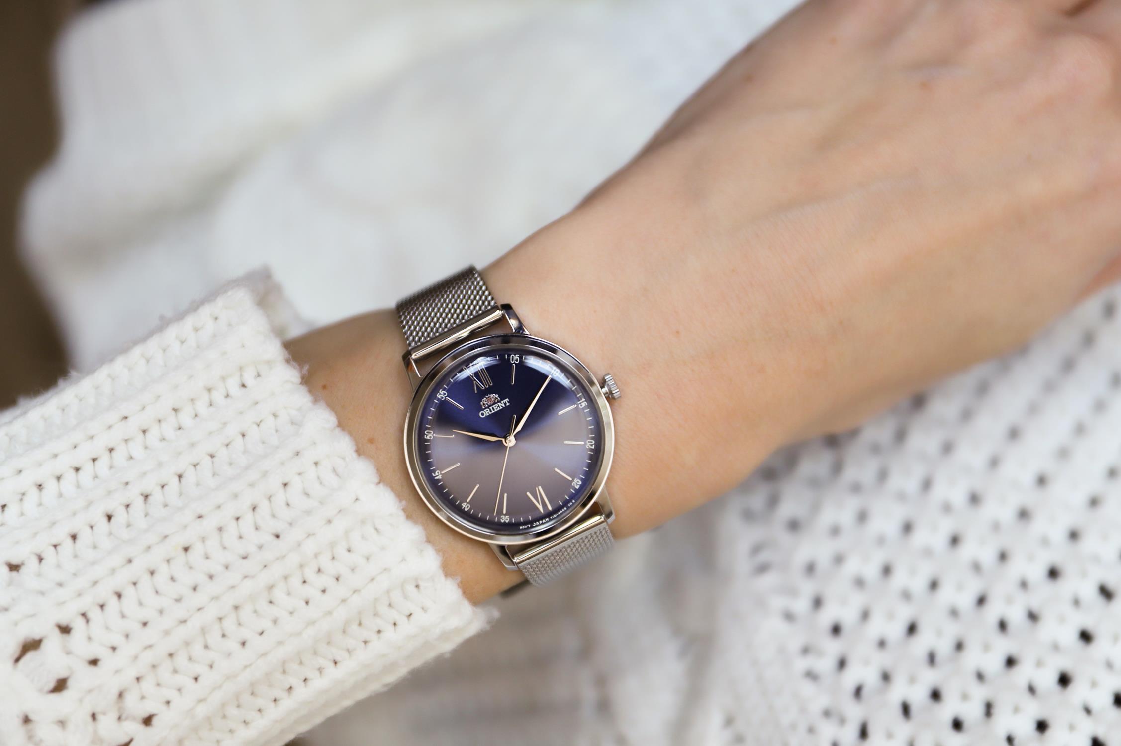 Orient RA-QC1701L10B Classic klasyczny zegarek srebrny