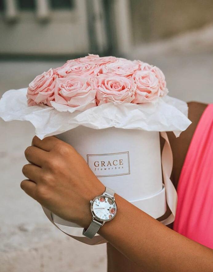 OUI  ME ME010104 zegarek srebrny klasyczny Fleurette bransoleta - miniatura 5