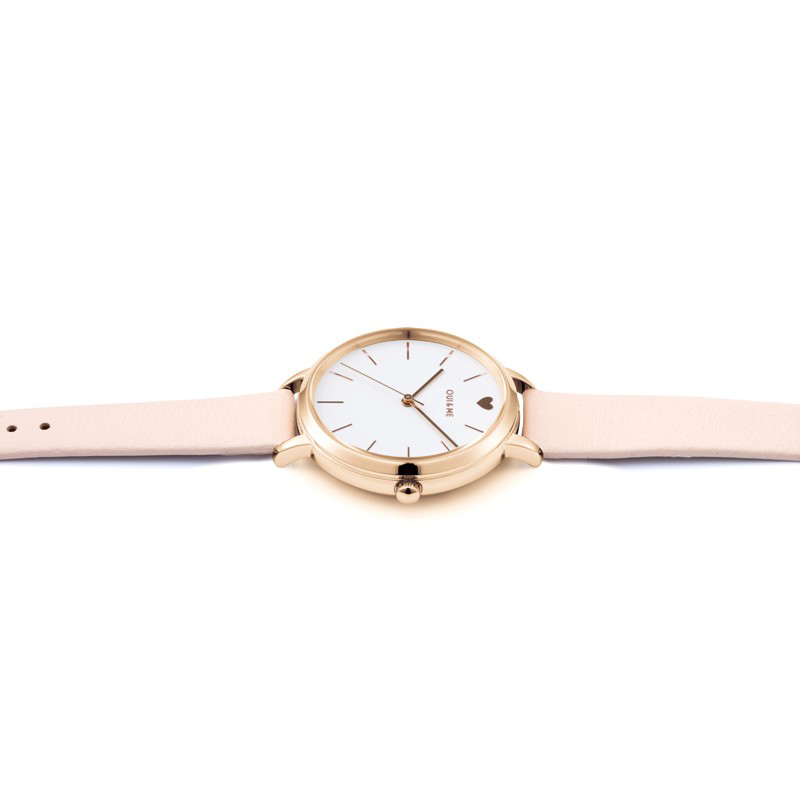 OUI  ME ME010024 zegarek różowe złoto klasyczny Amourette pasek - miniatura 5