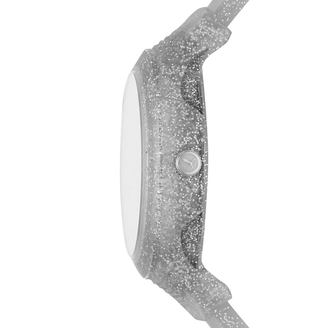 Puma P1003 zegarek srebrny klasyczny Reset pasek - miniatura 5