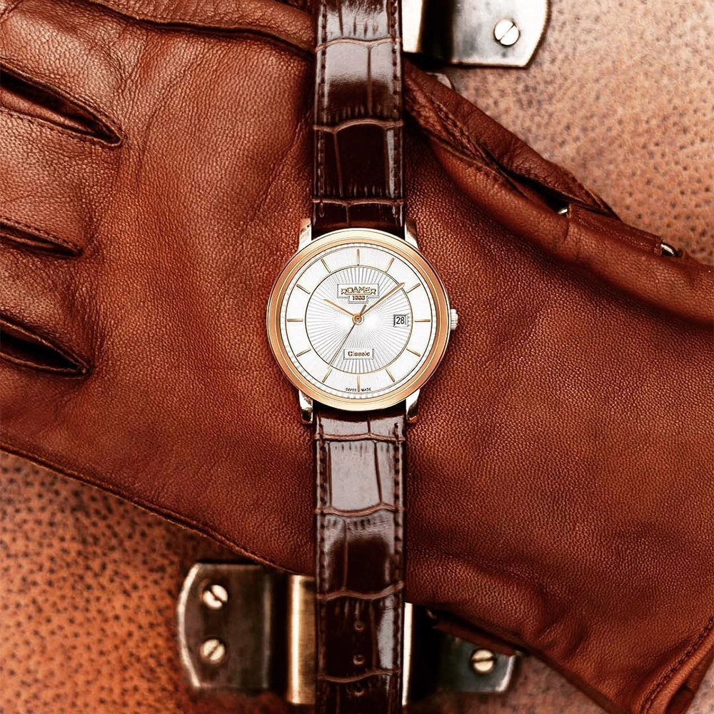 Roamer 709844.49.17.07 zegarek damski Classic Line - miniatura 2