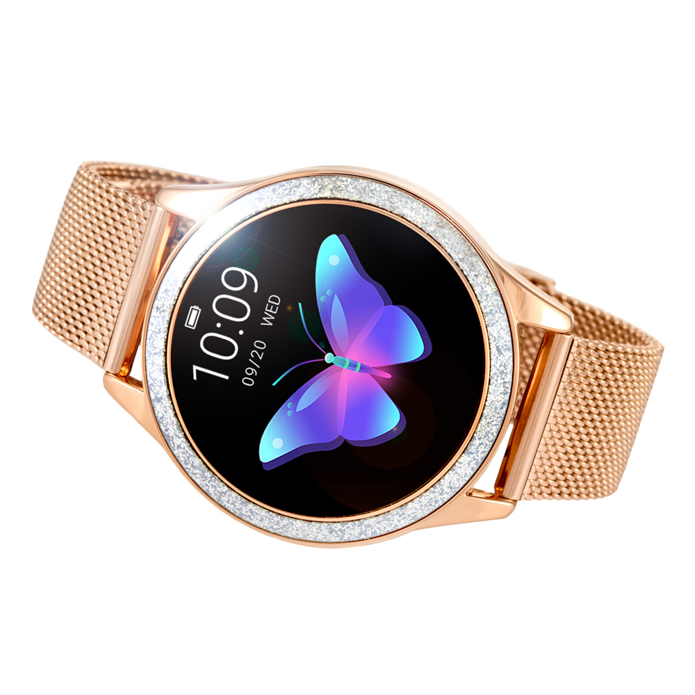 zegarek Rubicon RNBE45RIBX05AX różowe złoto Smartwatch
