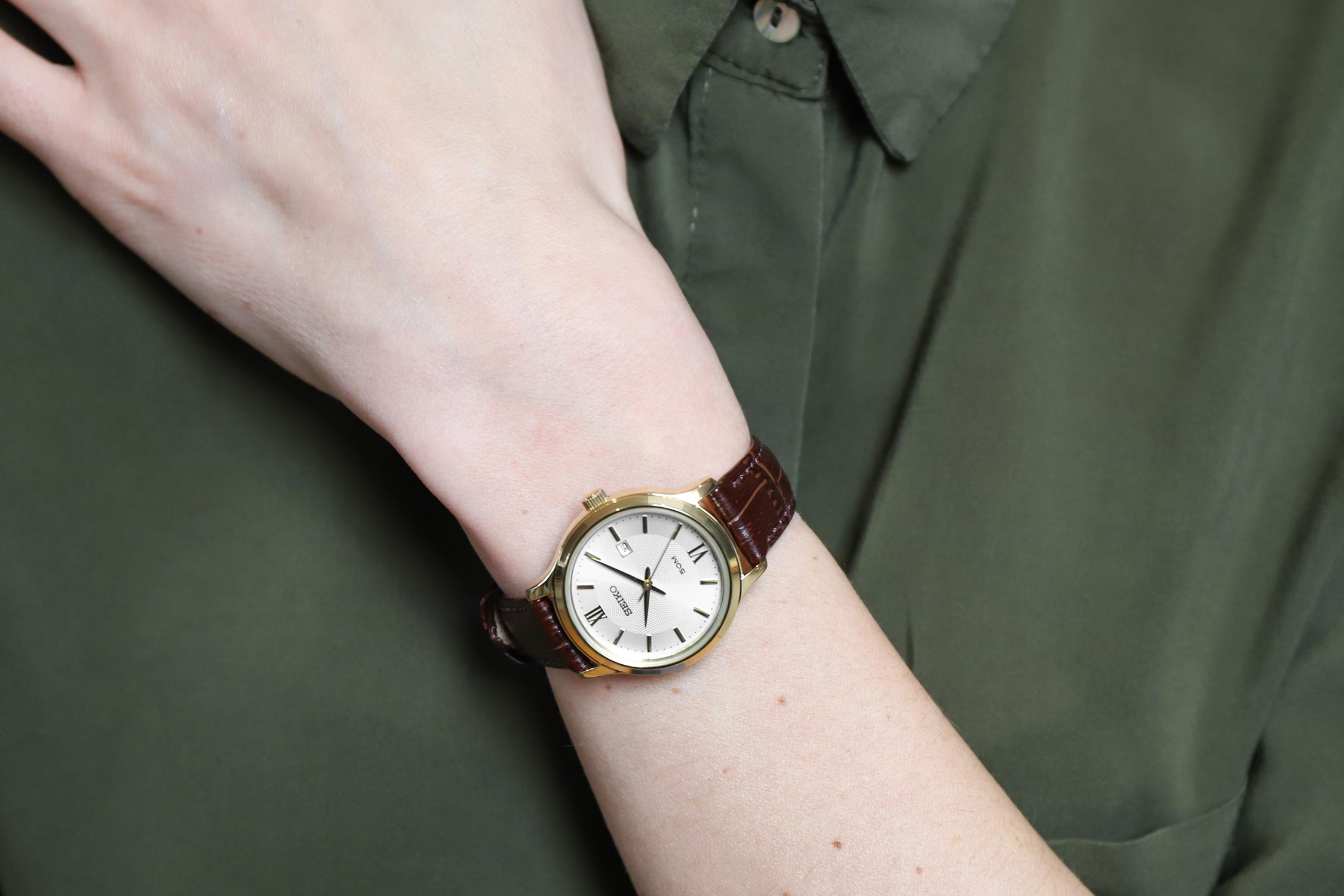 Seiko SUR644P1 zegarek damski Classic - miniatura 2