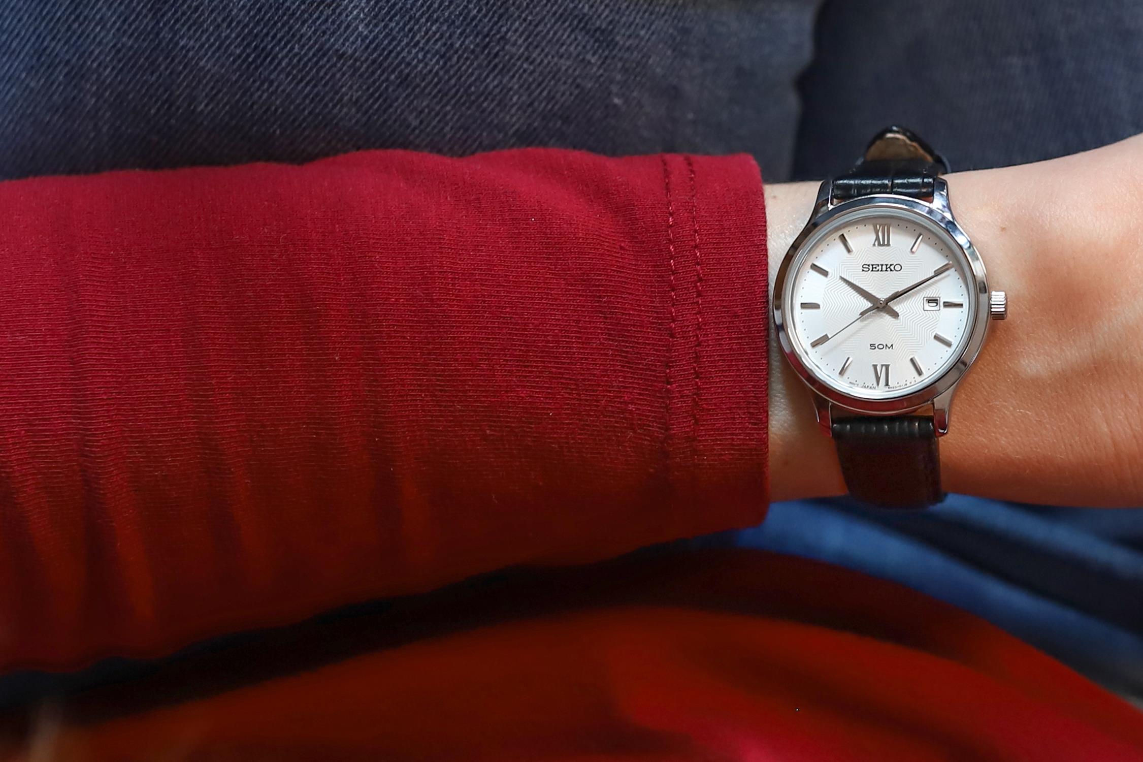 Seiko SUR645P1 zegarek damski Classic - miniatura 2