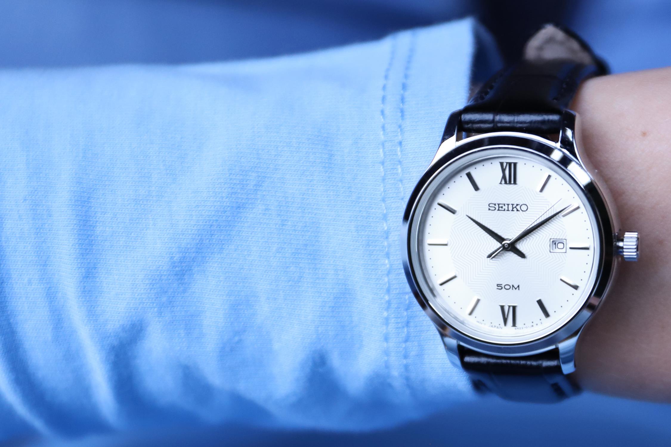 Seiko SUR645P1 damski zegarek Classic pasek - miniatura 3