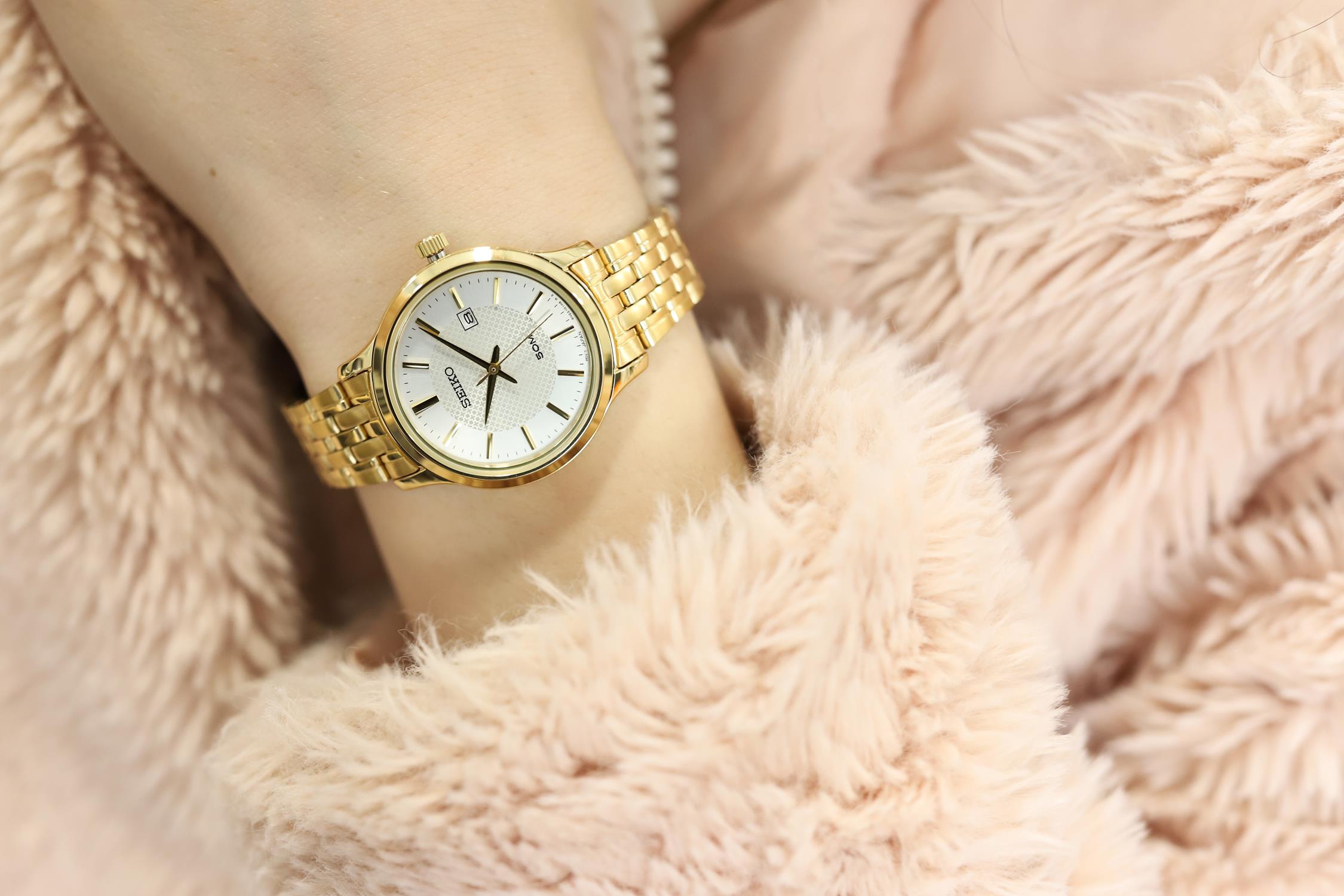 Seiko SUR646P1 zegarek damski Classic - miniatura 2