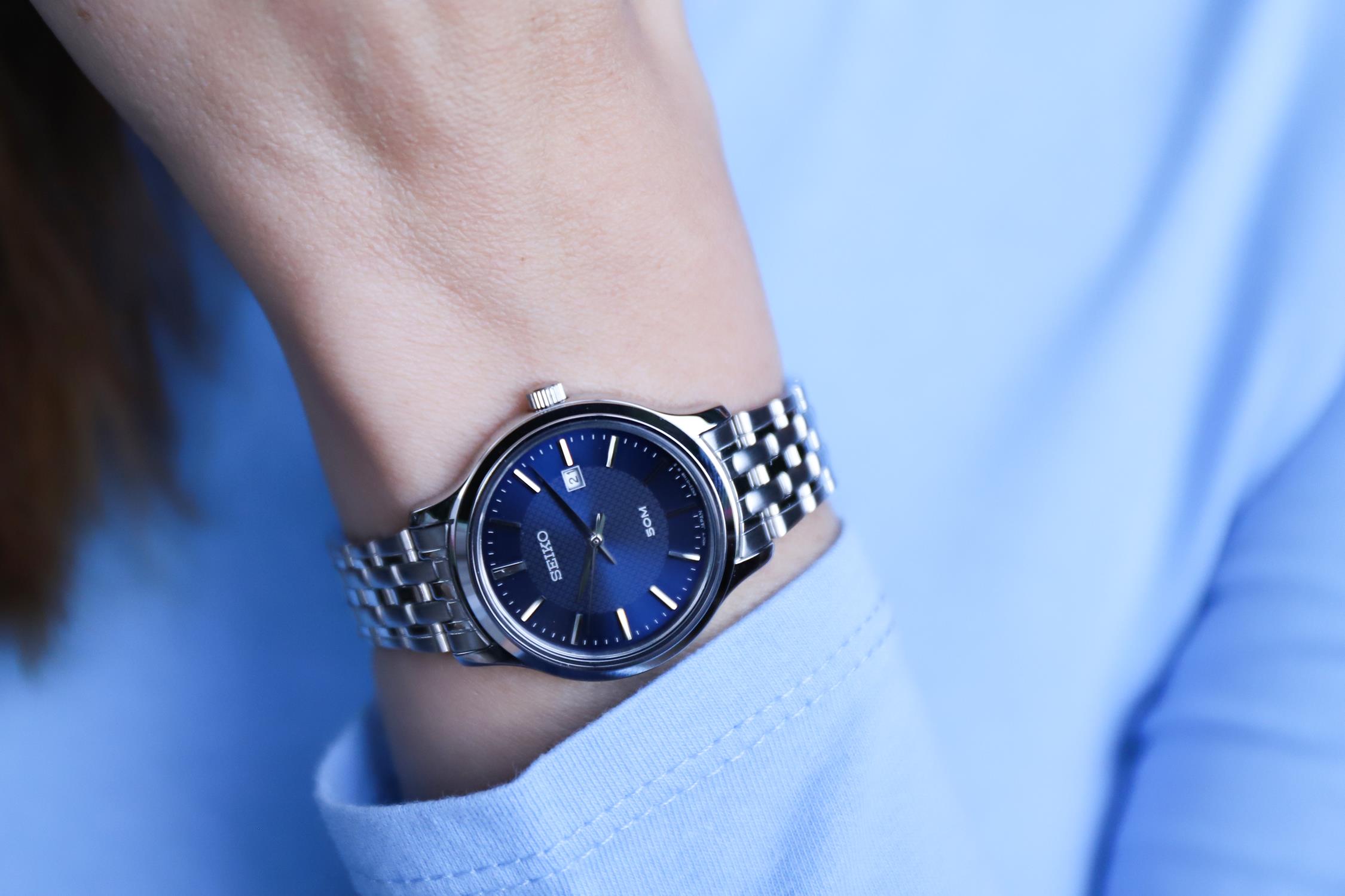 Seiko SUR651P1 damski zegarek Classic bransoleta - miniatura 3