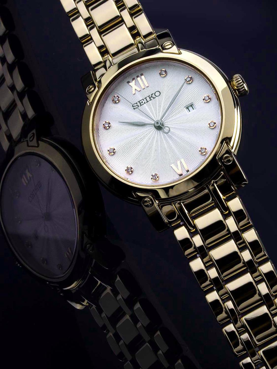 Seiko SXDG80P1 zegarek damski Classic - miniatura 2
