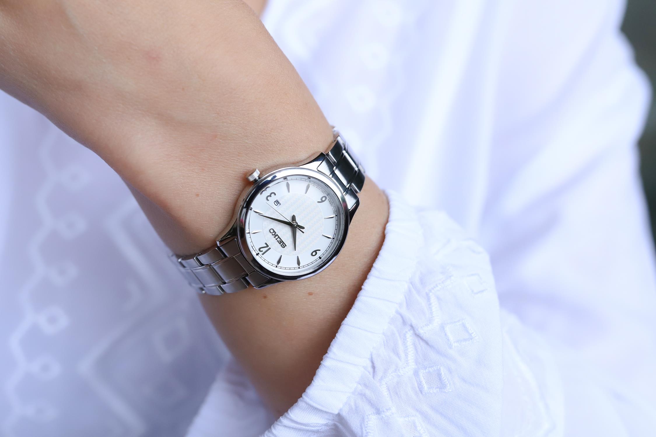 Seiko SXDG93P1 zegarek damski Classic - miniatura 2
