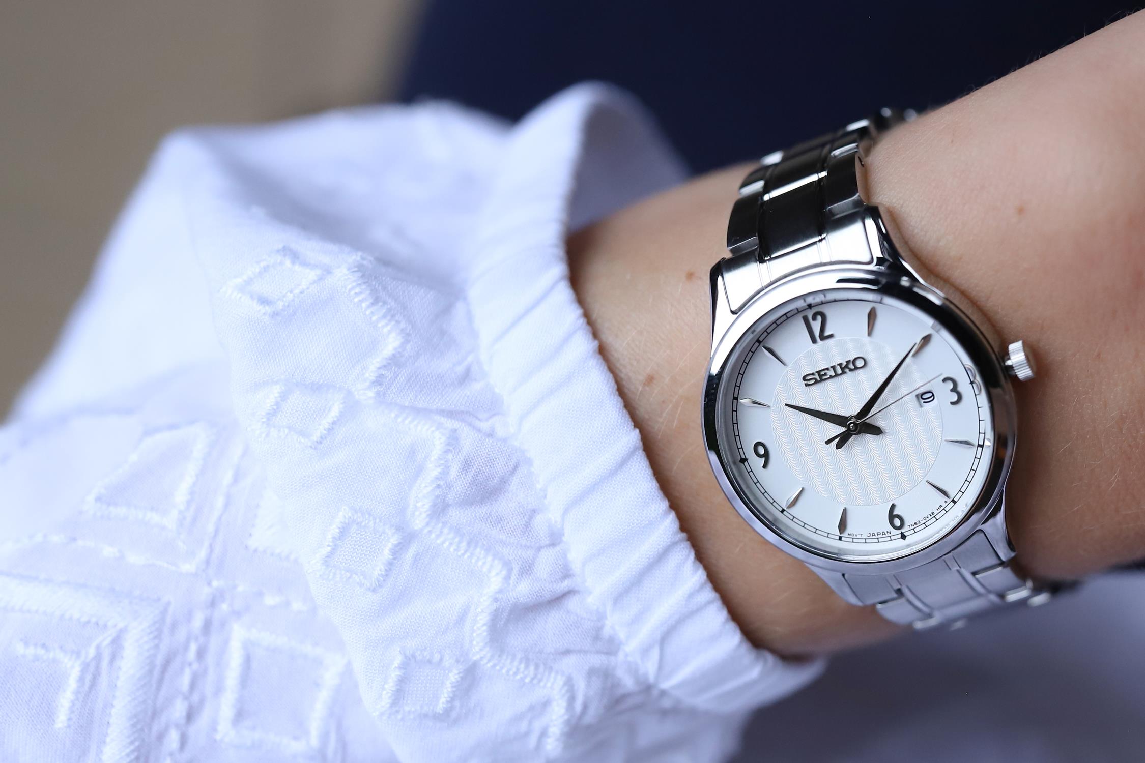 Seiko SXDG93P1 damski zegarek Classic bransoleta - miniatura 3