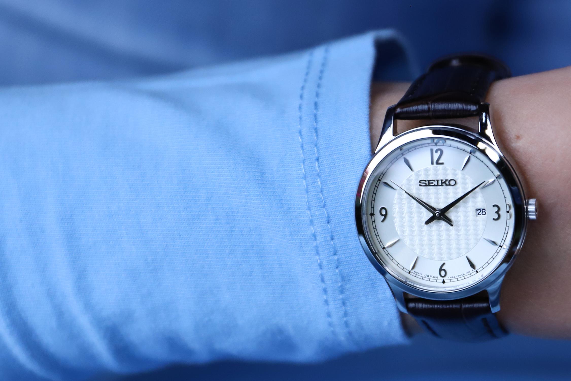 Seiko SXDG95P1 zegarek damski Classic - miniatura 2
