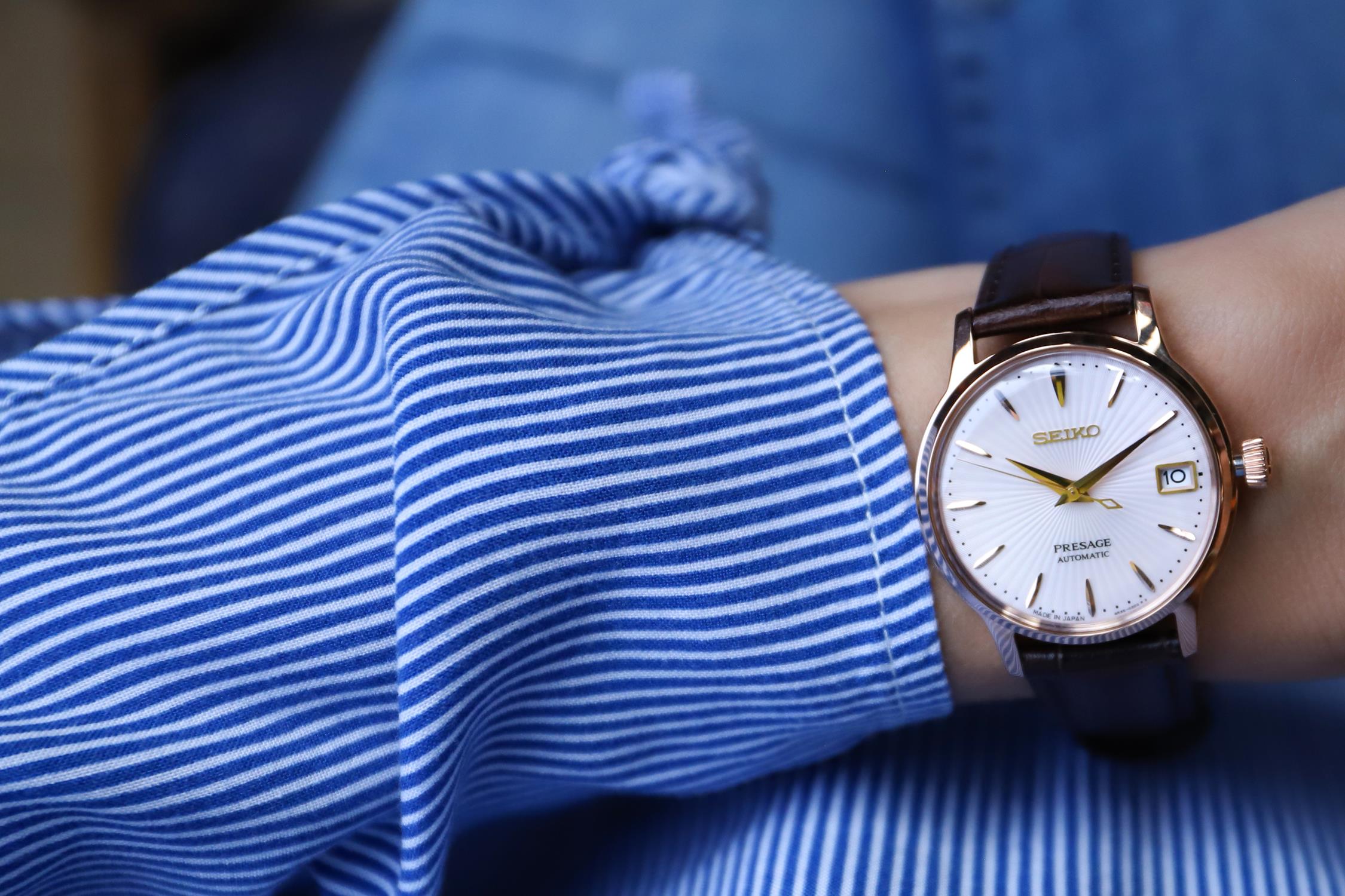 zegarek Seiko SRP852J1 automatyczny damski Presage Presage Automatic Cocktail Time Bellini