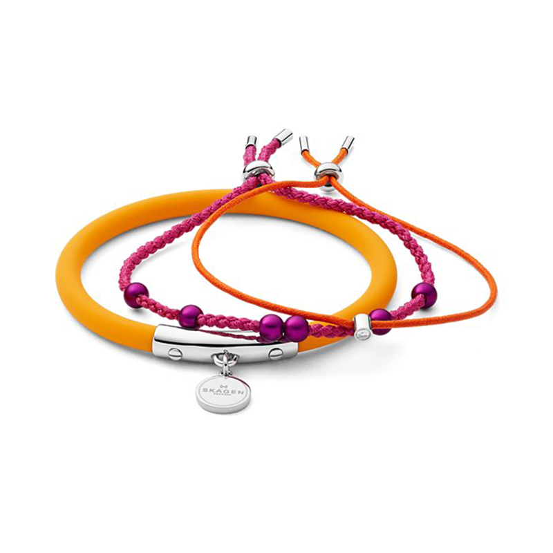 Skagen SKW1125 zegarek różowy klasyczny Aaren pasek - miniatura 5
