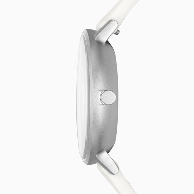 Skagen SKW2763 zegarek srebrny klasyczny Aaren pasek - miniatura 2
