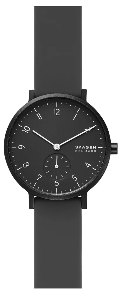 Skagen SKW2801 Aaren Aaren Kulor Black Silicone - zdjęcie 1