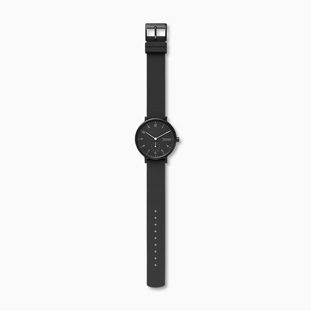zegarek Skagen SKW2801 kwarcowy damski Aaren Aaren Kulor Black Silicone - miniatura 6