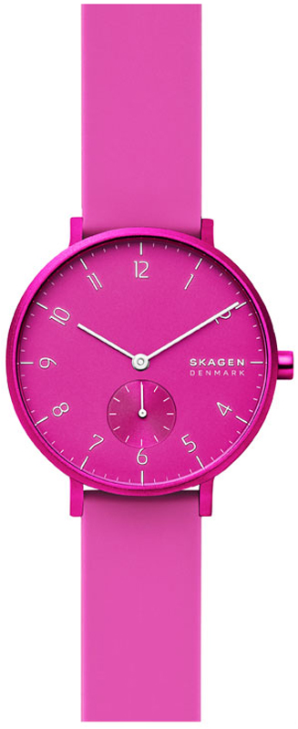 Skagen Aaren Kulor Pink Silicone SKW2803