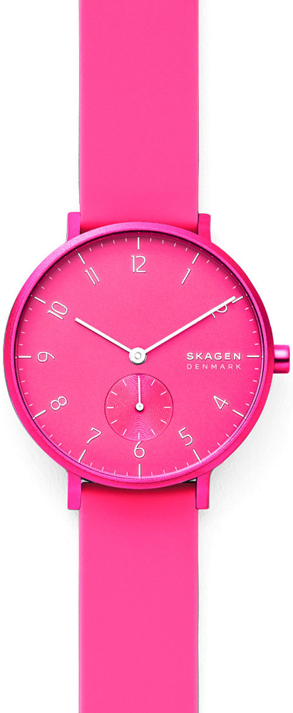 Skagen Aaren Kulor Neon Pink Silicone SKW2822
