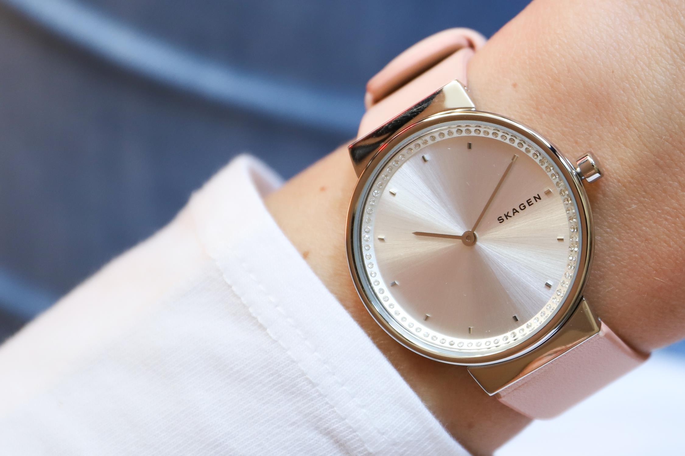 Skagen SKW2753 zegarek srebrny klasyczny Annelie pasek - miniatura 8