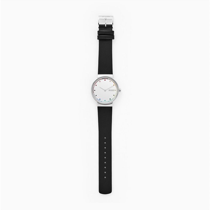Skagen SKW2836 zegarek srebrny klasyczny Annelie pasek - miniatura 5