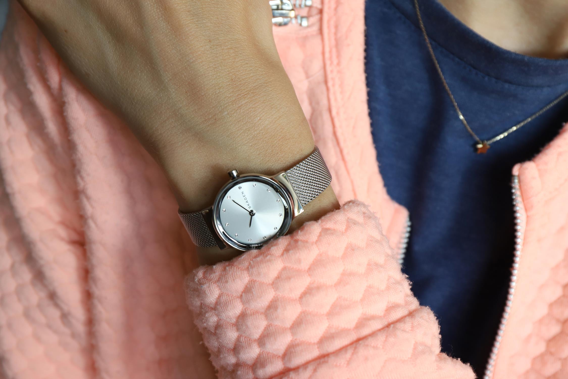 zegarek Skagen SKW2715 srebrny Freja - miniatura 10
