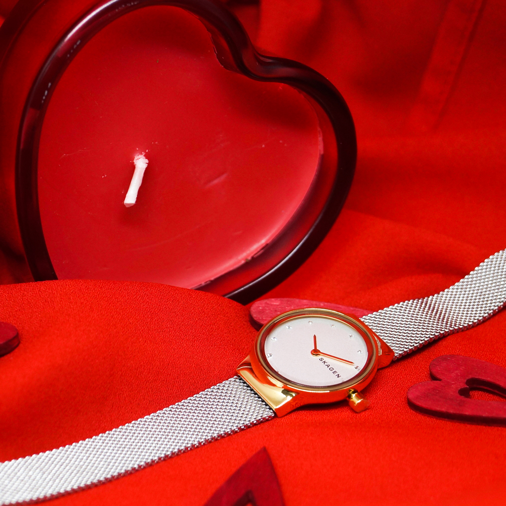 zegarek Skagen SKW2716 różowe złoto Freja - miniatura 7