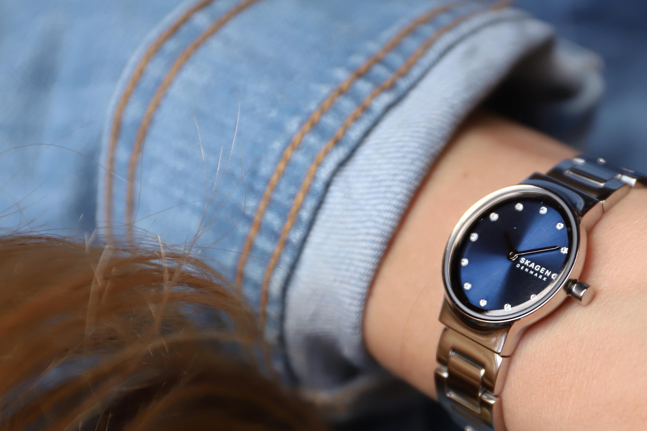 Skagen SKW2789 zegarek srebrny klasyczny Freja bransoleta - miniatura 10