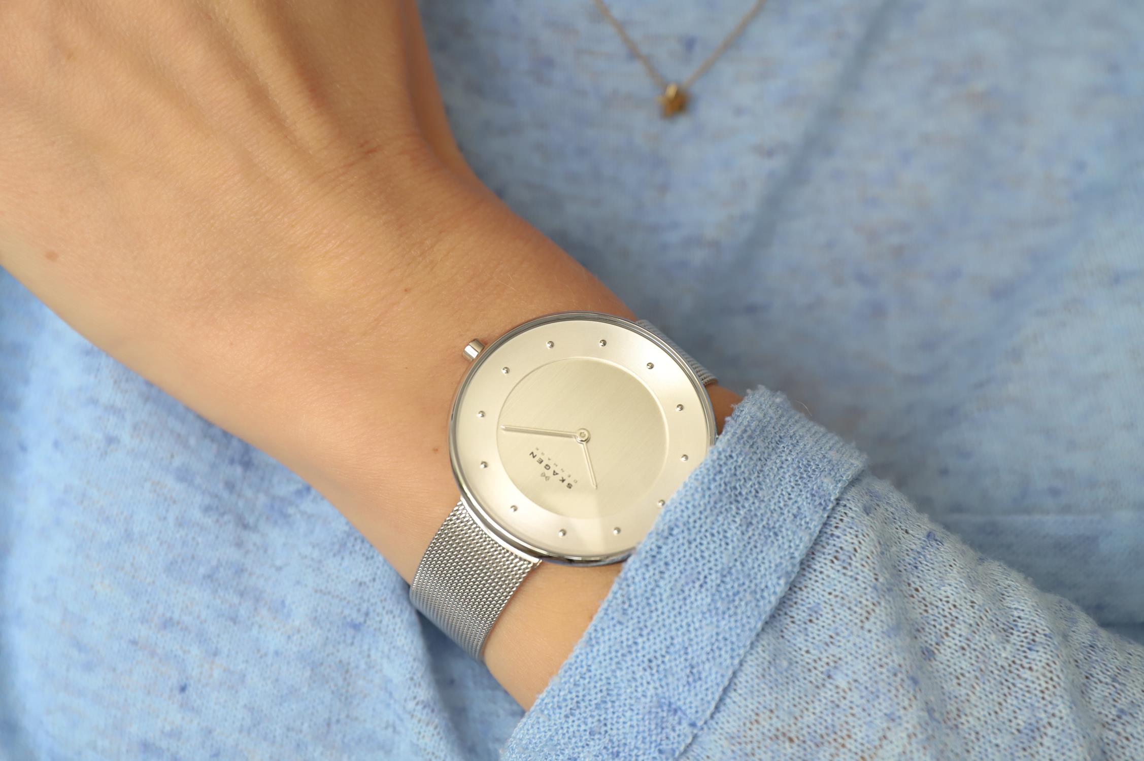 zegarek Skagen SKW2140 GITTE Gitte mineralne utwardzane - miniatura 8
