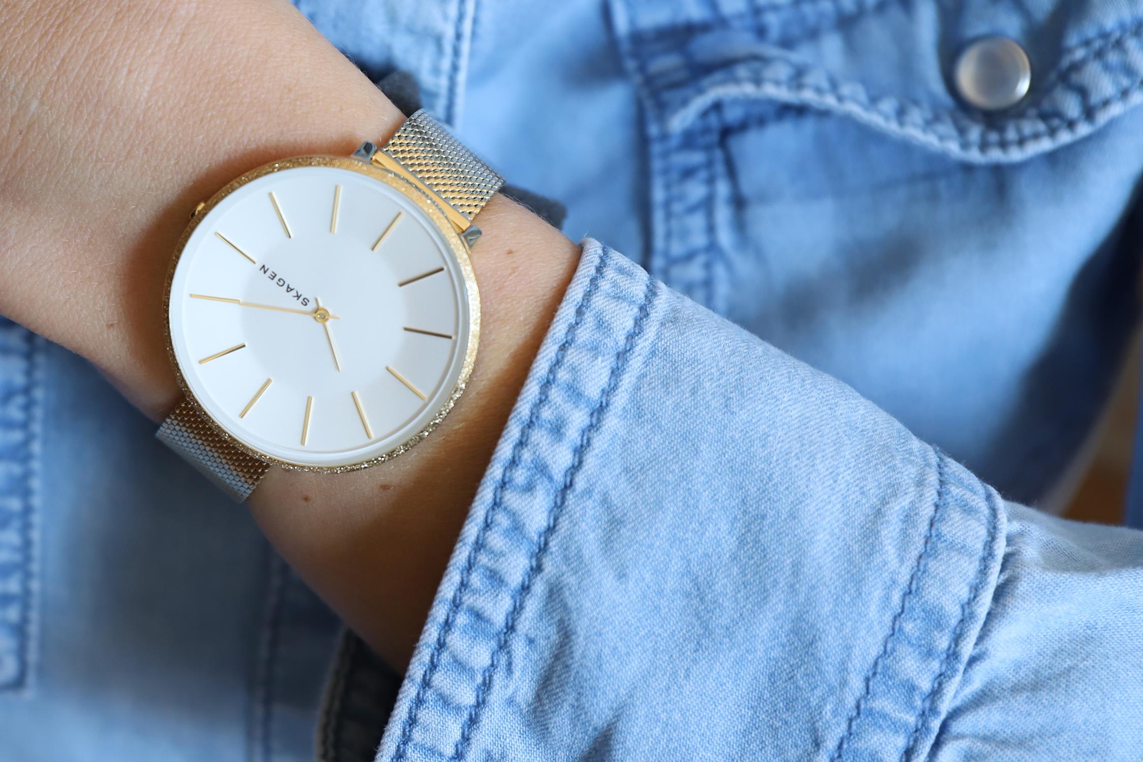 Skagen SKW2722 zegarek złoty fashion/modowy Karolina bransoleta - miniatura 5