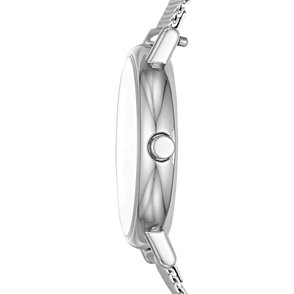 Skagen SKW2759 zegarek srebrny klasyczny Signatur bransoleta