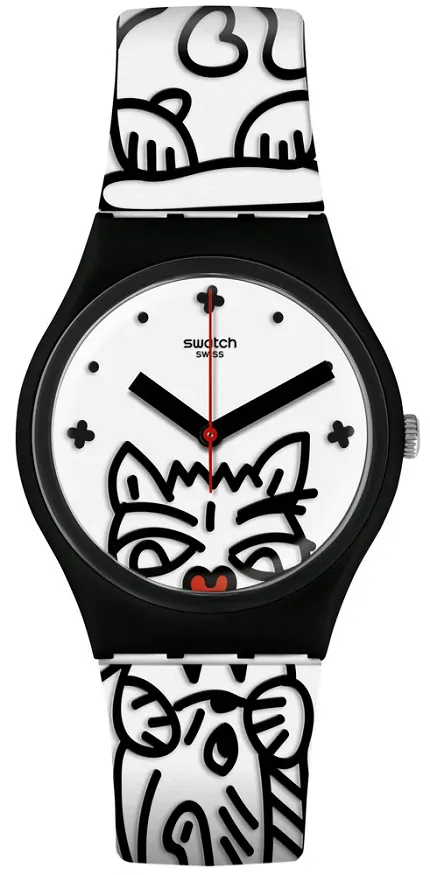 Swatch GB322 Originals COMICAT - zdjęcie 1