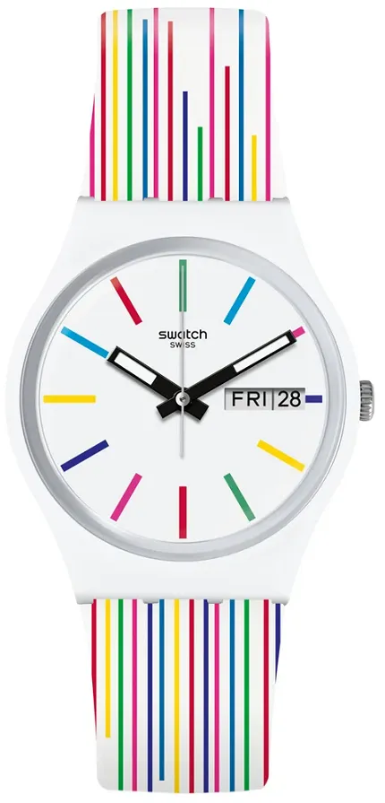 Swatch GW712 Originals WHITE SAMBA - zdjęcie 1