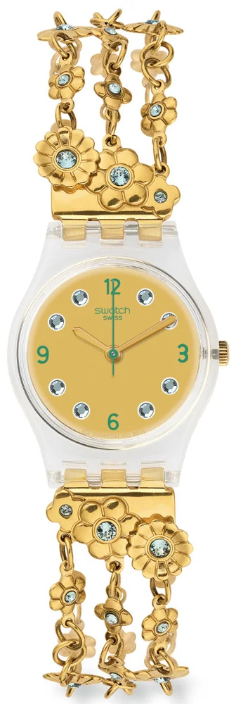 Swatch LK341G Originals Lady GOLDEN FLOWER - zdjęcie 1