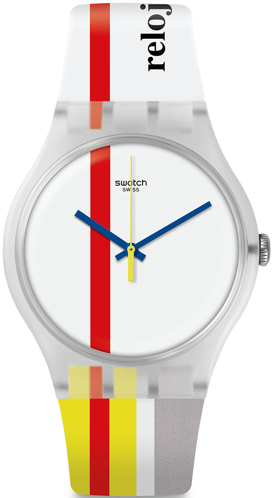 Swatch THE RED SHINY LINE SUOZ297
