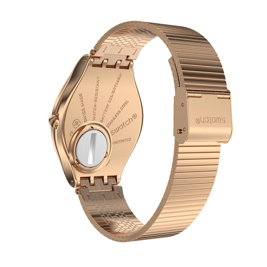 Swatch SYXG101GG damski zegarek Skin bransoleta - miniatura 4