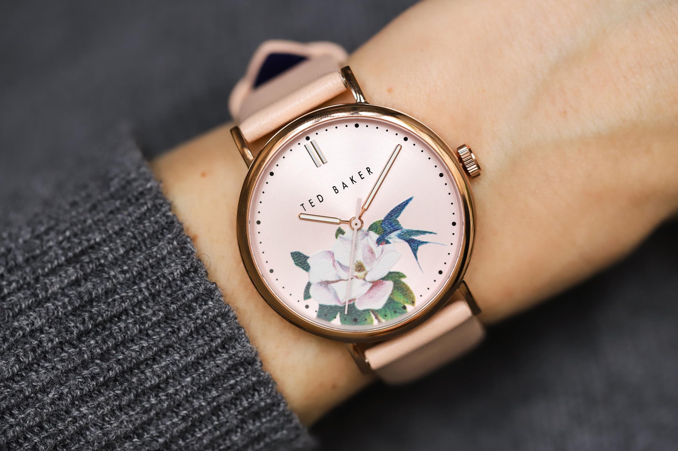 zegarek Ted Baker BKPPFF909 Phylipa Flowers pasek mineralne - miniatura 11