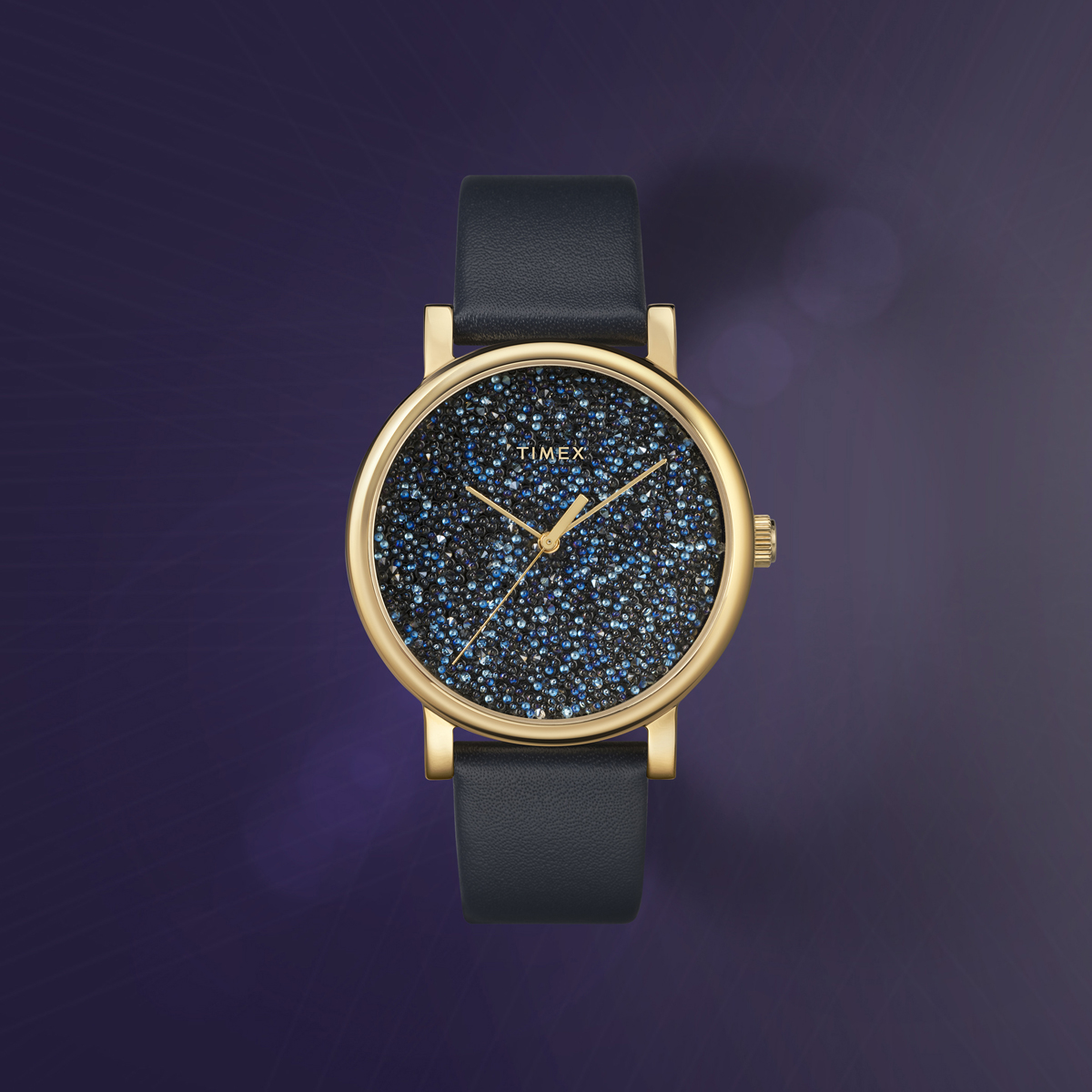 Timex TW2R98100 damski zegarek Crystal Opulence pasek